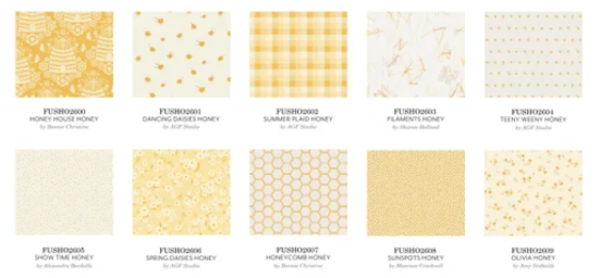 Honey Fusion Fat Quarter Bundle by Art Gallery Fabrics