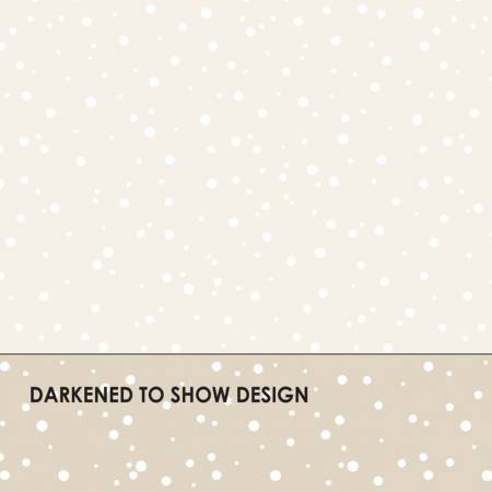 1/2 yard Maywood Studio - Solitaire - Snow Soft White