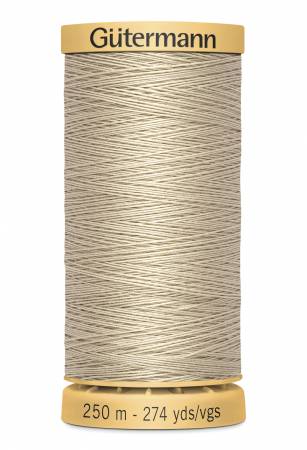 Gutermann 100% Cotton Thread 50wt - Beige