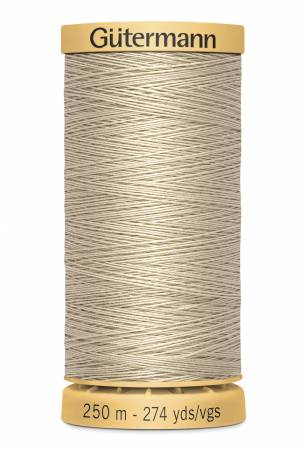 Gutermann 100% Cotton Thread 50wt - Beige
