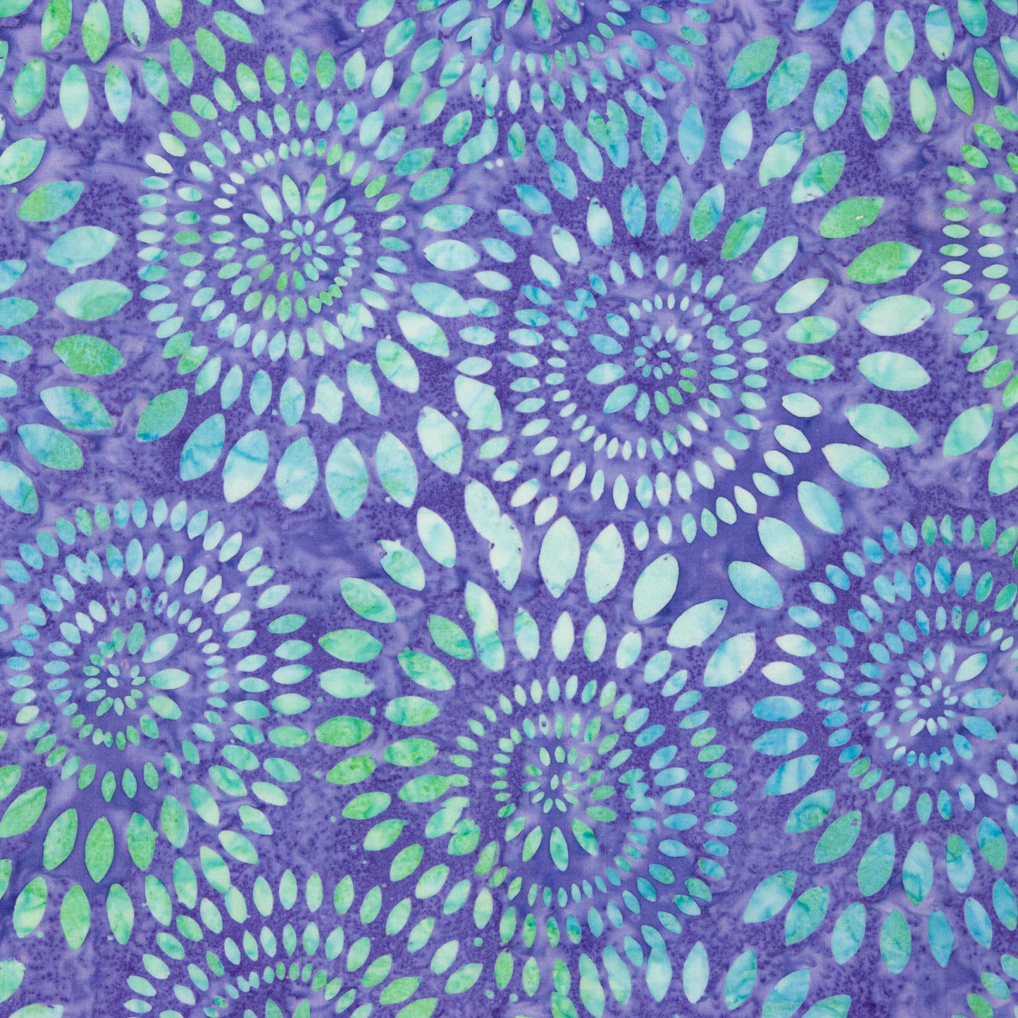 3 yard cut Backing - Riley Blake Wide Backs Batik - Dahlias Lilac Mint (108 x 108")