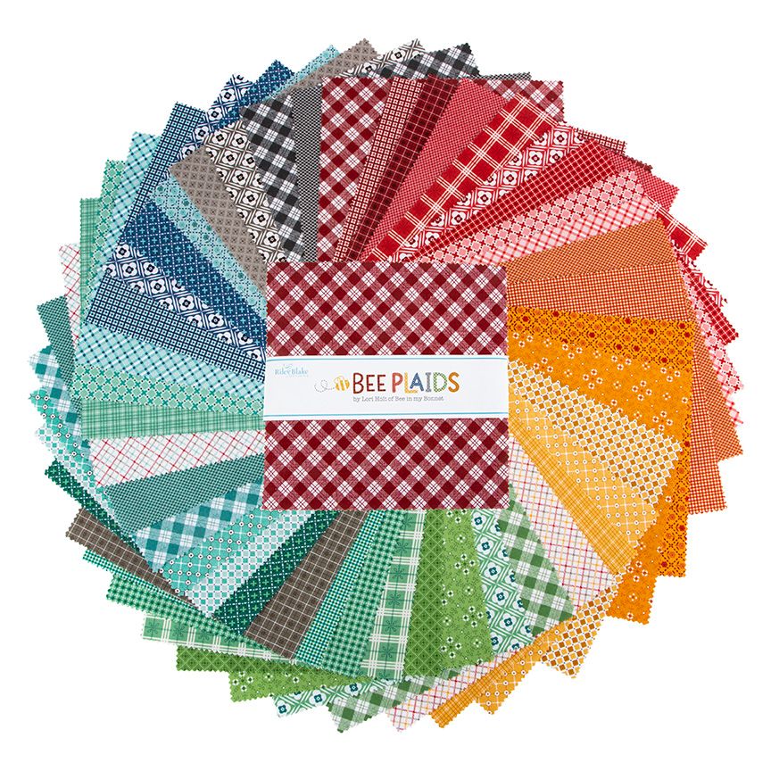Bee Plaids Rolie Polie By Lori Holt