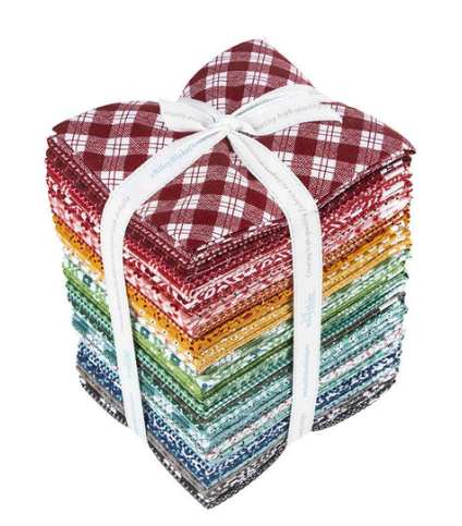 Bee Plaids Fat Quarter Bundle By Lori Holt