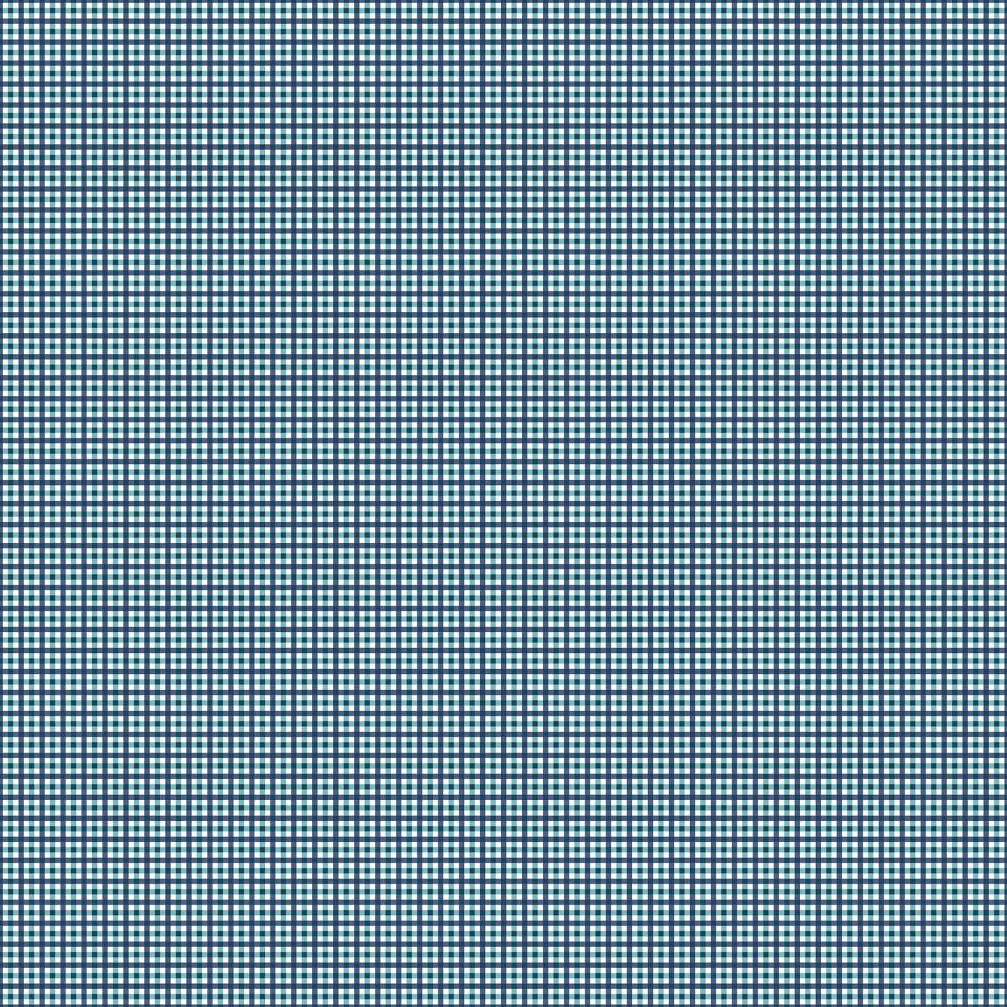 1/2 yard Riley Blake - Bee Plaids - Harvest Denim