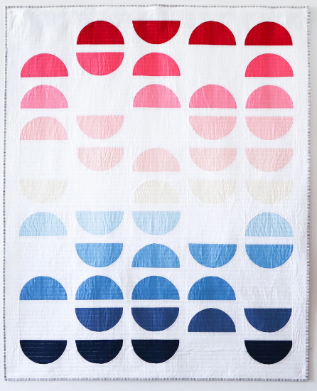 Crescent II Quilt Kit by Cotton and Joy Patterns