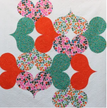 Flutters Quilt Pattern by Free Bird Quilting Designs