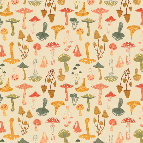 1/2 yard Art Gallery Fabrics - Underwood Sprouts Pale
