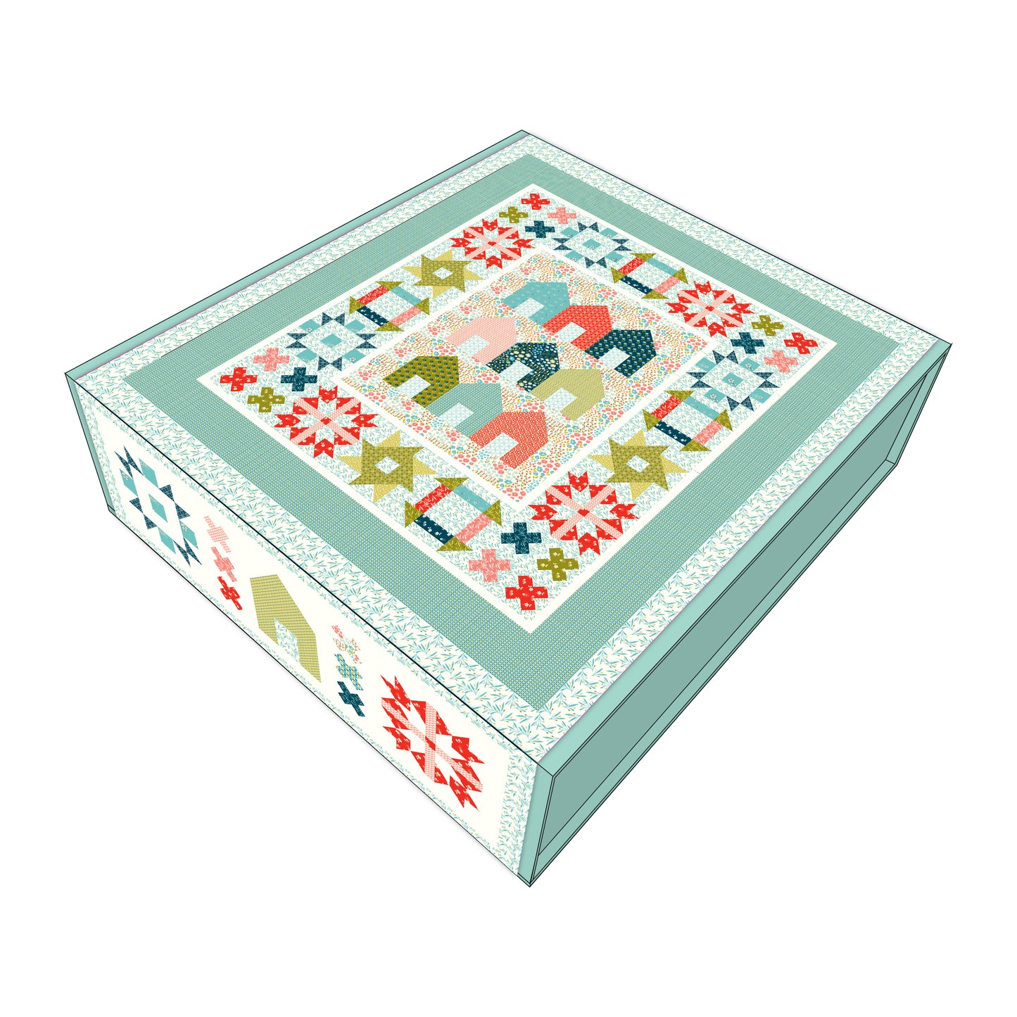 To Each Their Home Quilt Kit by Riley Blake Designs