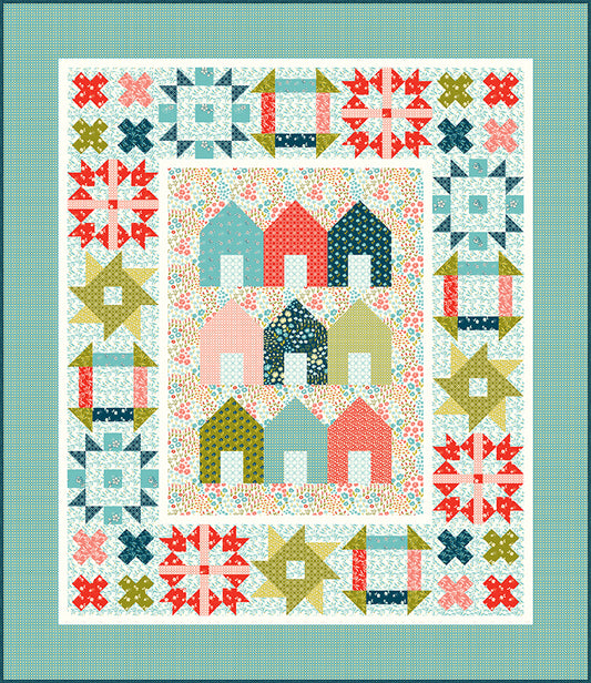 To Each Their Home Quilt Kit by Riley Blake Designs