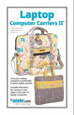 Laptop Computer Carriers II Pattern by byAnnie