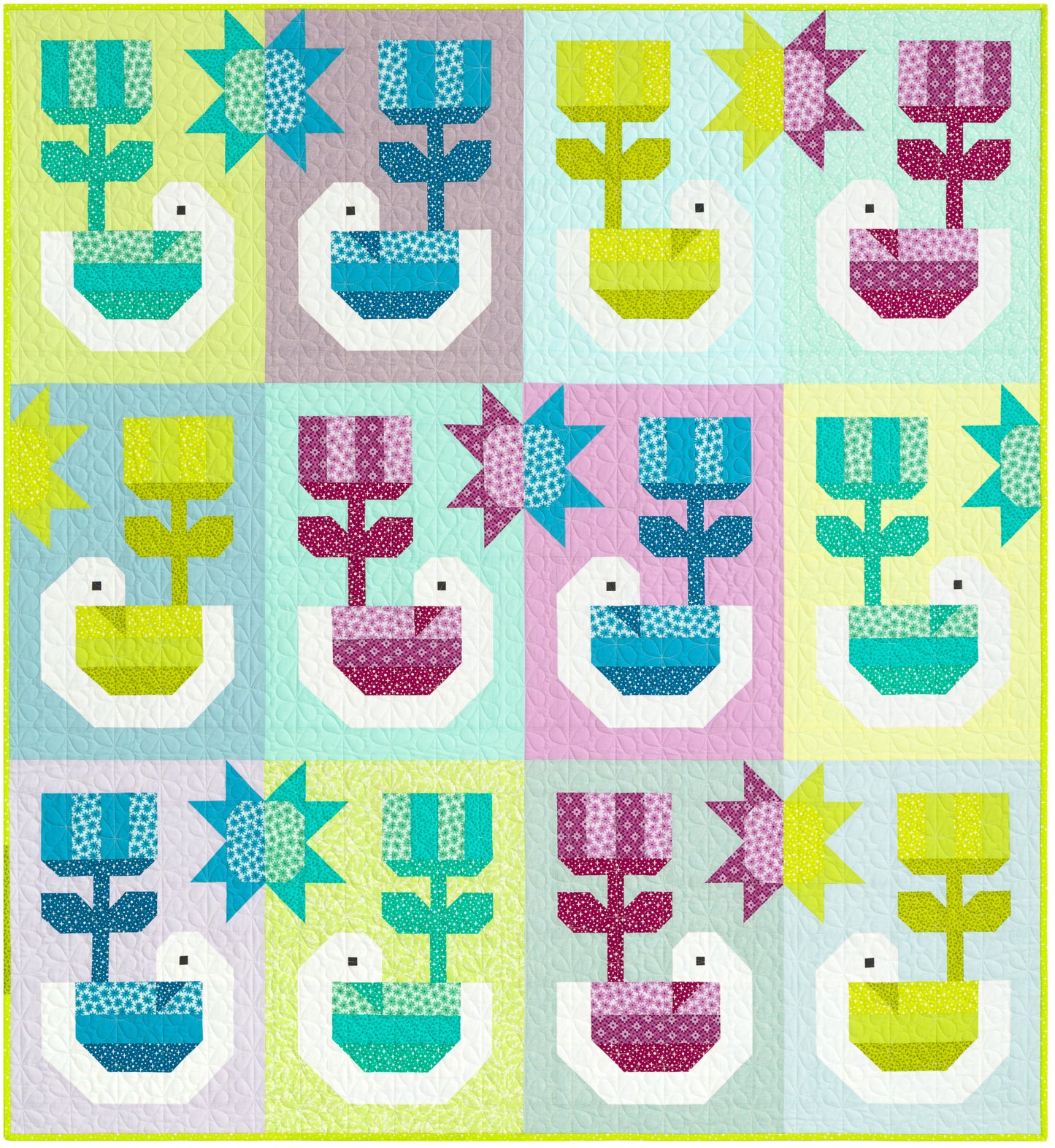 Sunshine Quilt Kit by Elizabeth Hartman