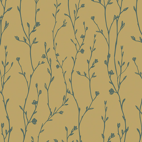 1/2 yard Art Gallery Fabrics - Growing Buds Shadow
