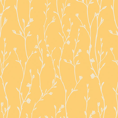1/2 yard Art Gallery Fabrics - Growing Buds Sunshine