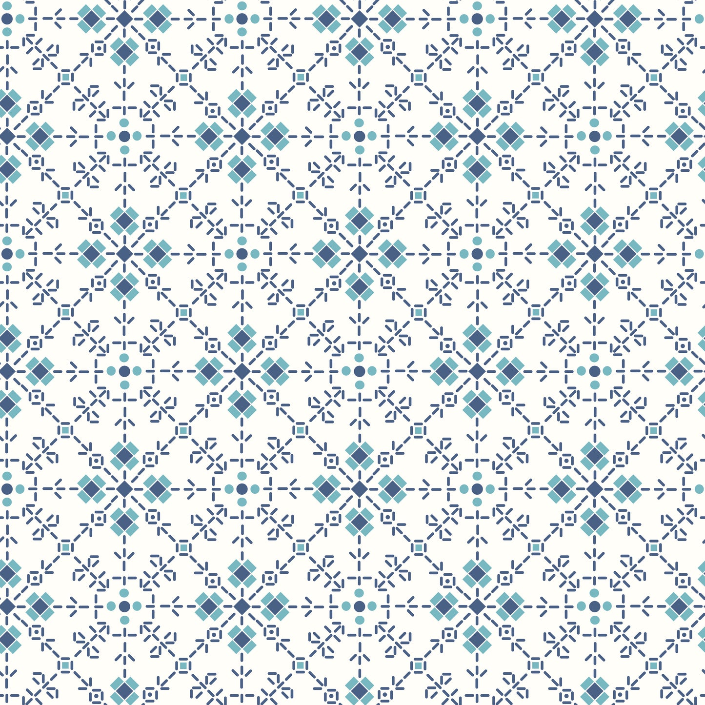 1/2 yard Riley Blake - Wide Back Bee Plaids - Homemade Denim