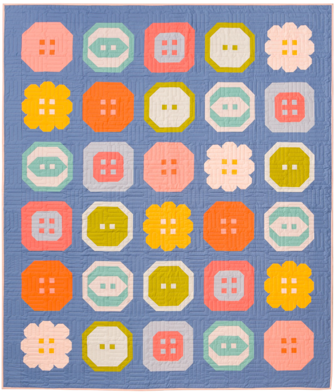 Buttoned Up Quilt Pattern by Pen + Paper Patterns
