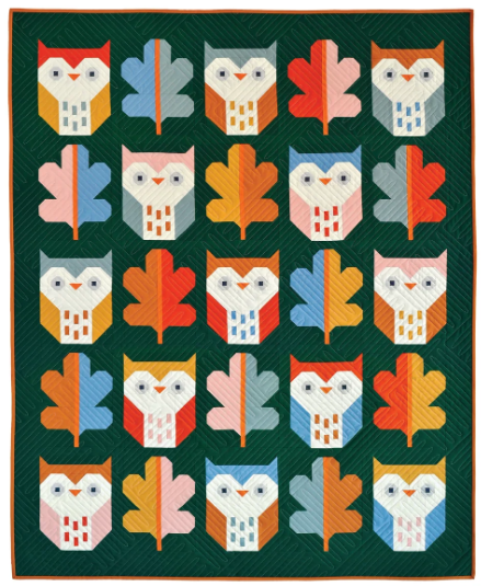 Night Owl Quilt Kit by Pen + Paper Patterns