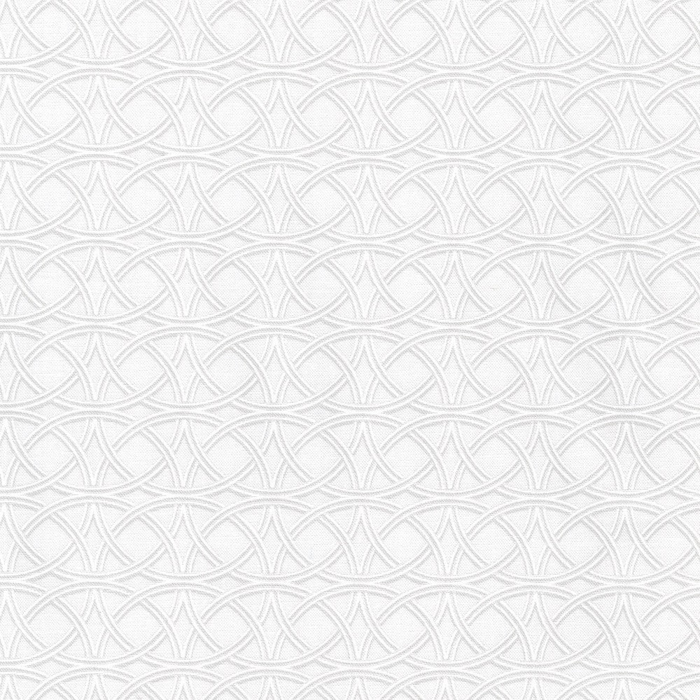 1/2 yard Robert Kaufman - Wishwell: Alabaster - Winter Circles