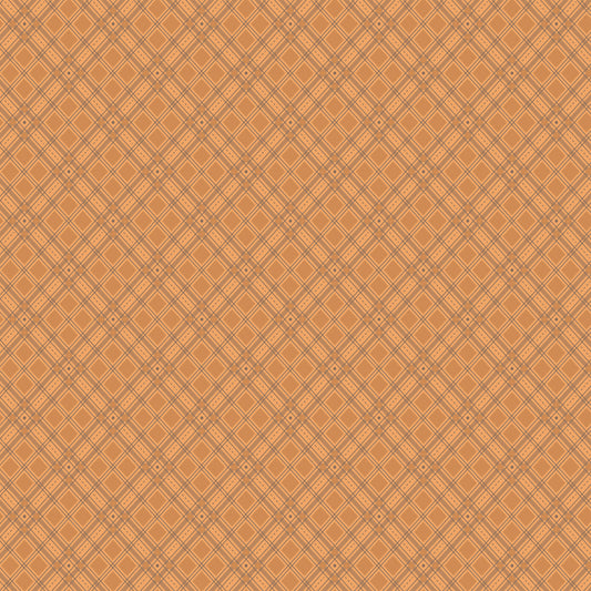 1/2 yard Riley Blake - Autumn by Lori Holt - Plaid Marigold