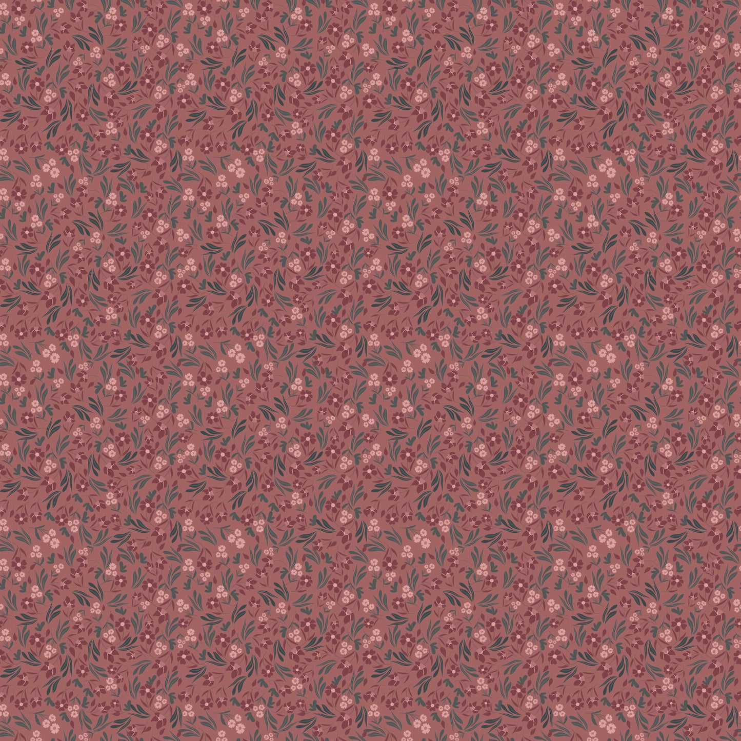 1/2 yard Riley Blake - A Walk on the Prairie - Ditsy Canyon Rose