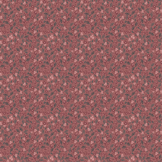 1/2 yard Riley Blake - A Walk on the Prairie - Ditsy Canyon Rose