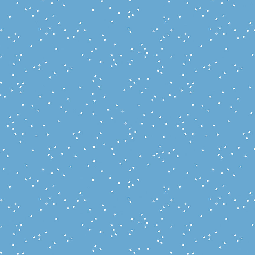 1/2 yard Riley Blake - Blossom - Medium Blue