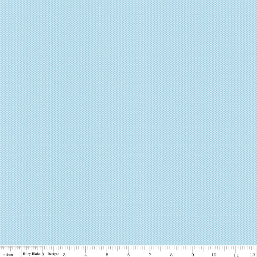 1/2 yard Riley Blake - POParazzi - Boy Blue