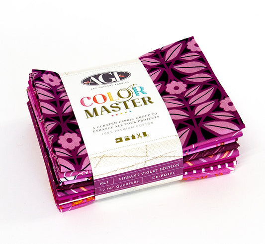 Vibrant Violet Fat Quart Bundle by Art Gallery Fabrics