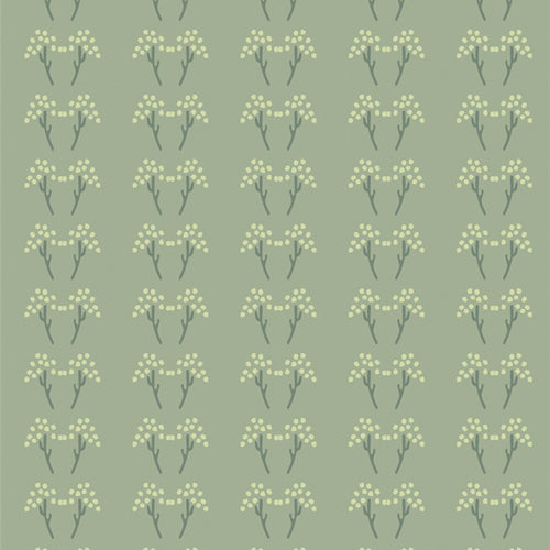 1/2 yard Art Gallery Fabrics - Cur8tor Botanica - Branch Reflections