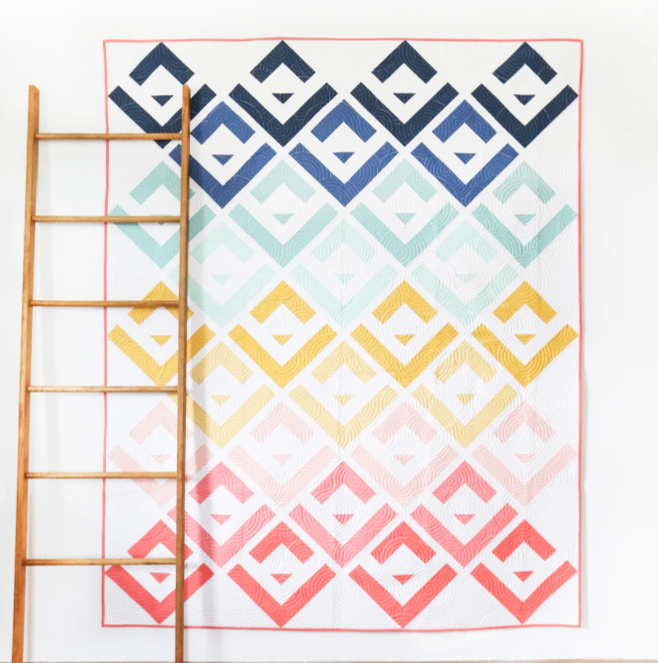 Cabin Valley Quilt Kit by Cotton and Joy Patterns