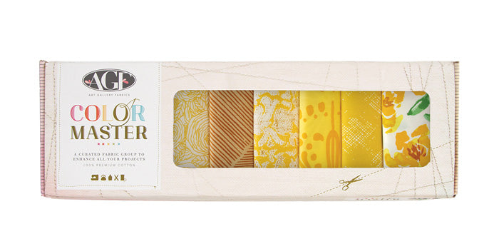 Gold Leaf Half Yard Bundle by Art Gallery Fabrics