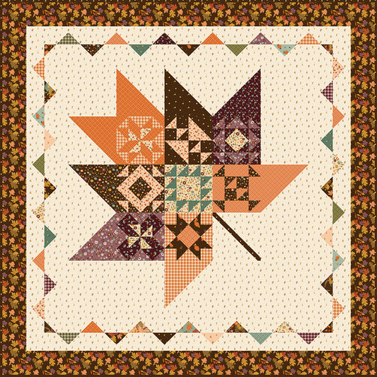Pressed Leaves Quilt Kit by Riley Blake Designs