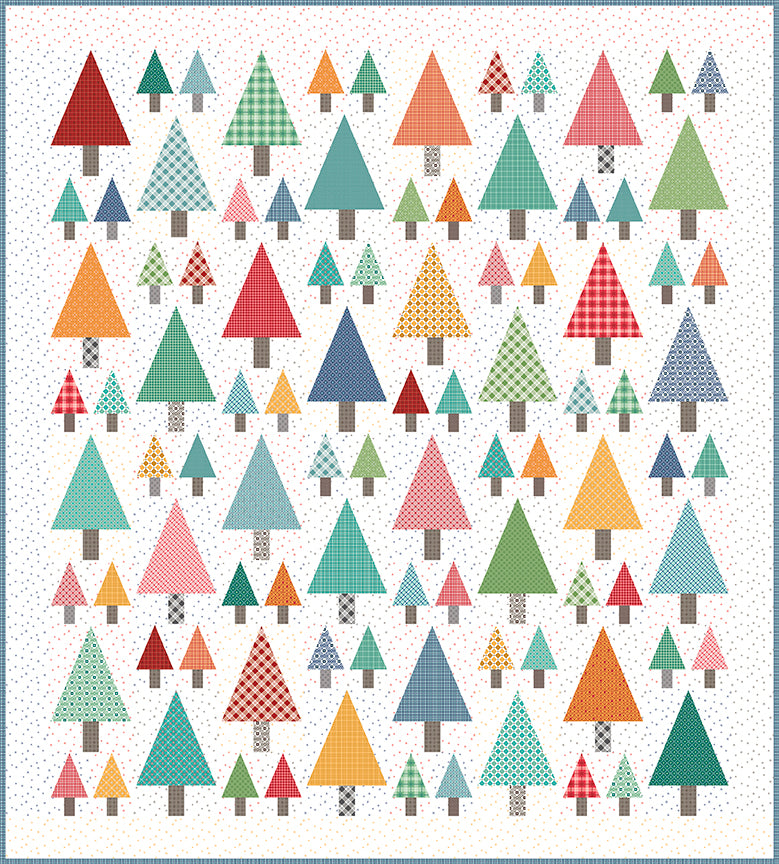 Plaid Pines Quilt Pattern by Lori Holt