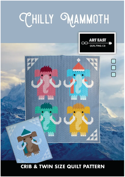 Chilly Mammoth Quilt Kit by Art East Quilting Co.