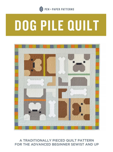 Dog Pile Quilt Pattern by Pen + Paper Patterns