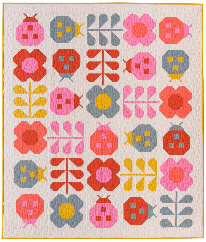 Hello Spring Quilt Kit by Pen + Paper Patterns – The Quilt Fabric Store