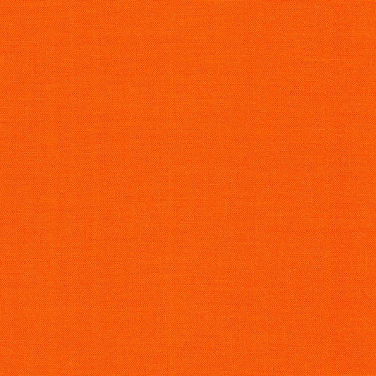 1/2 yard Kona Cotton - Tangerine