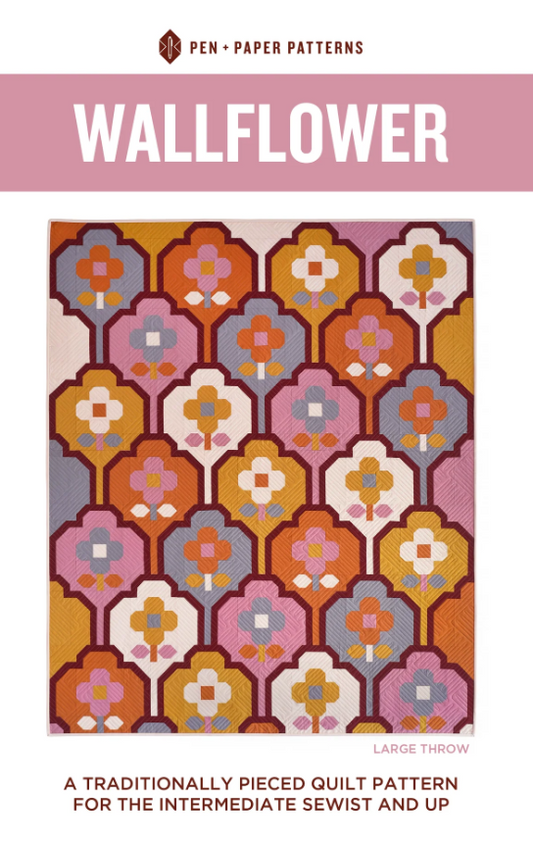 Wallflower Quilt Kit - Pattern by Pen + Paper Patterns